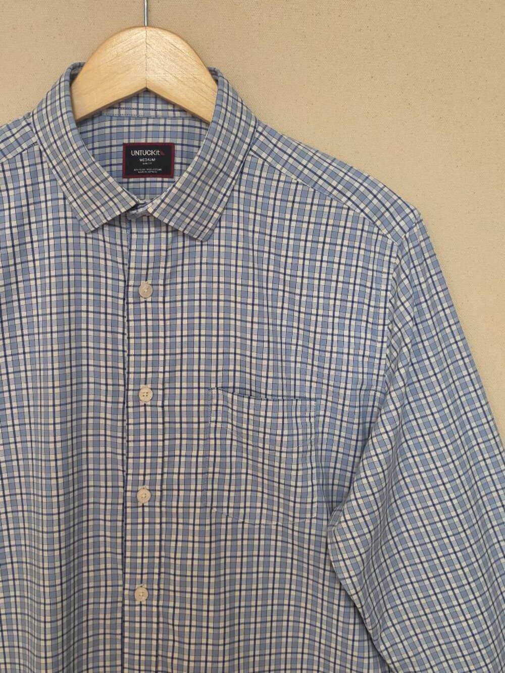 UNTUCKit Slim Fit Button Down M